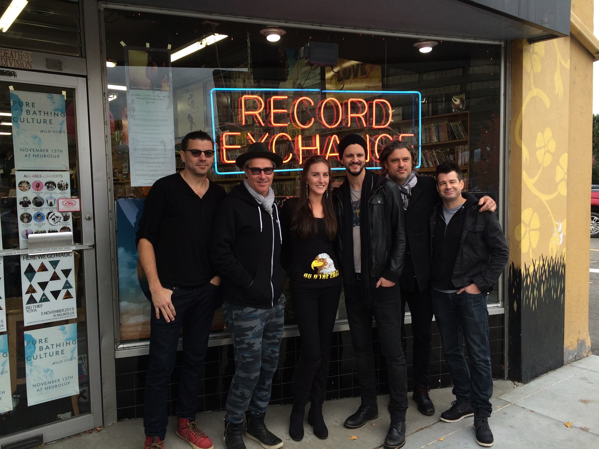 Music Shopping With Collective Soul at The Record Exchange