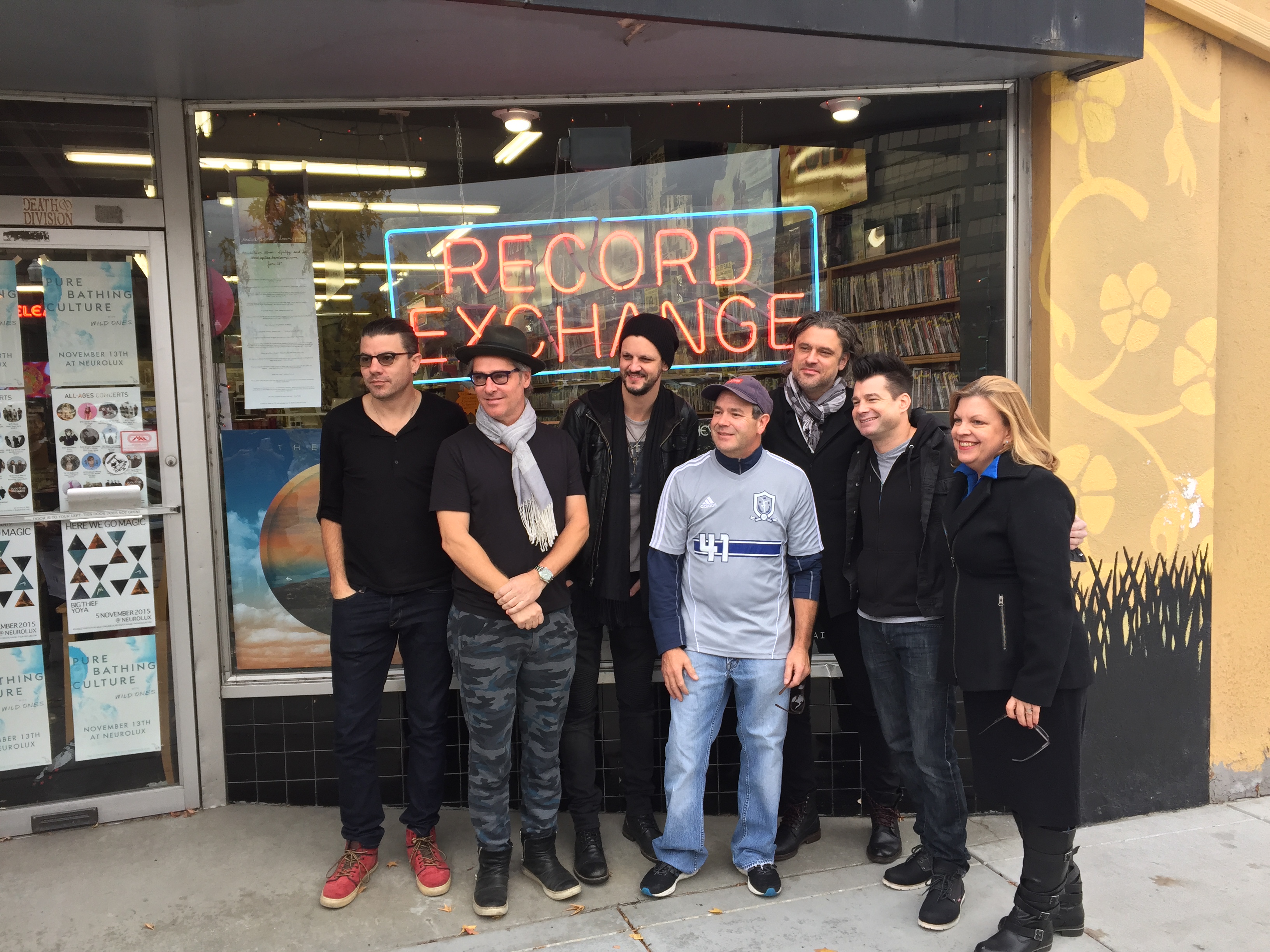 Music Shopping With Collective Soul at The Record Exchange