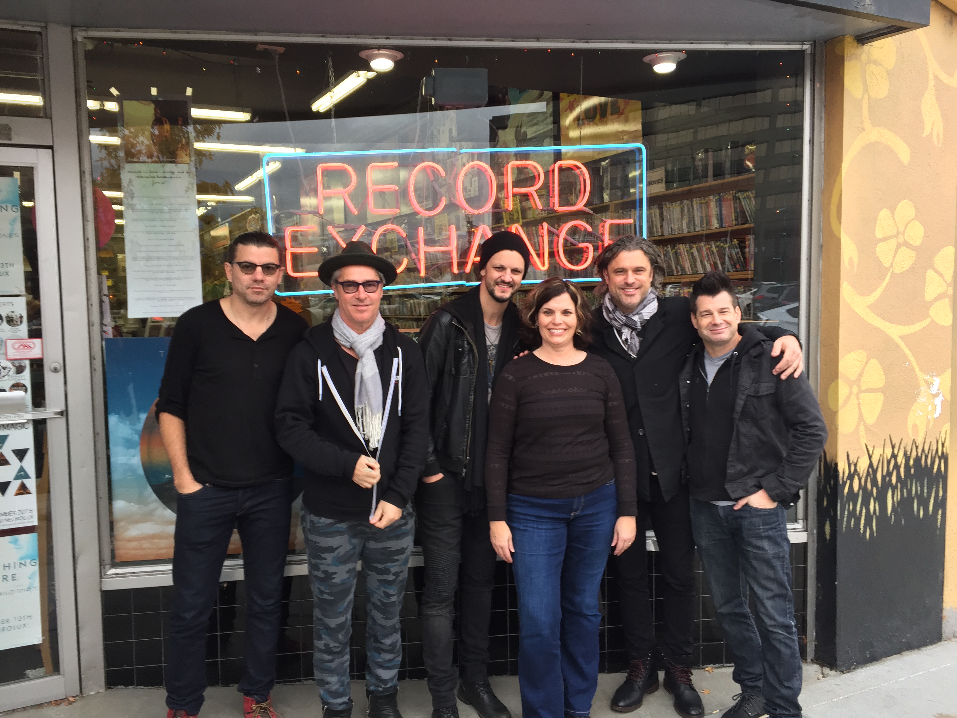 Music Shopping With Collective Soul at The Record Exchange