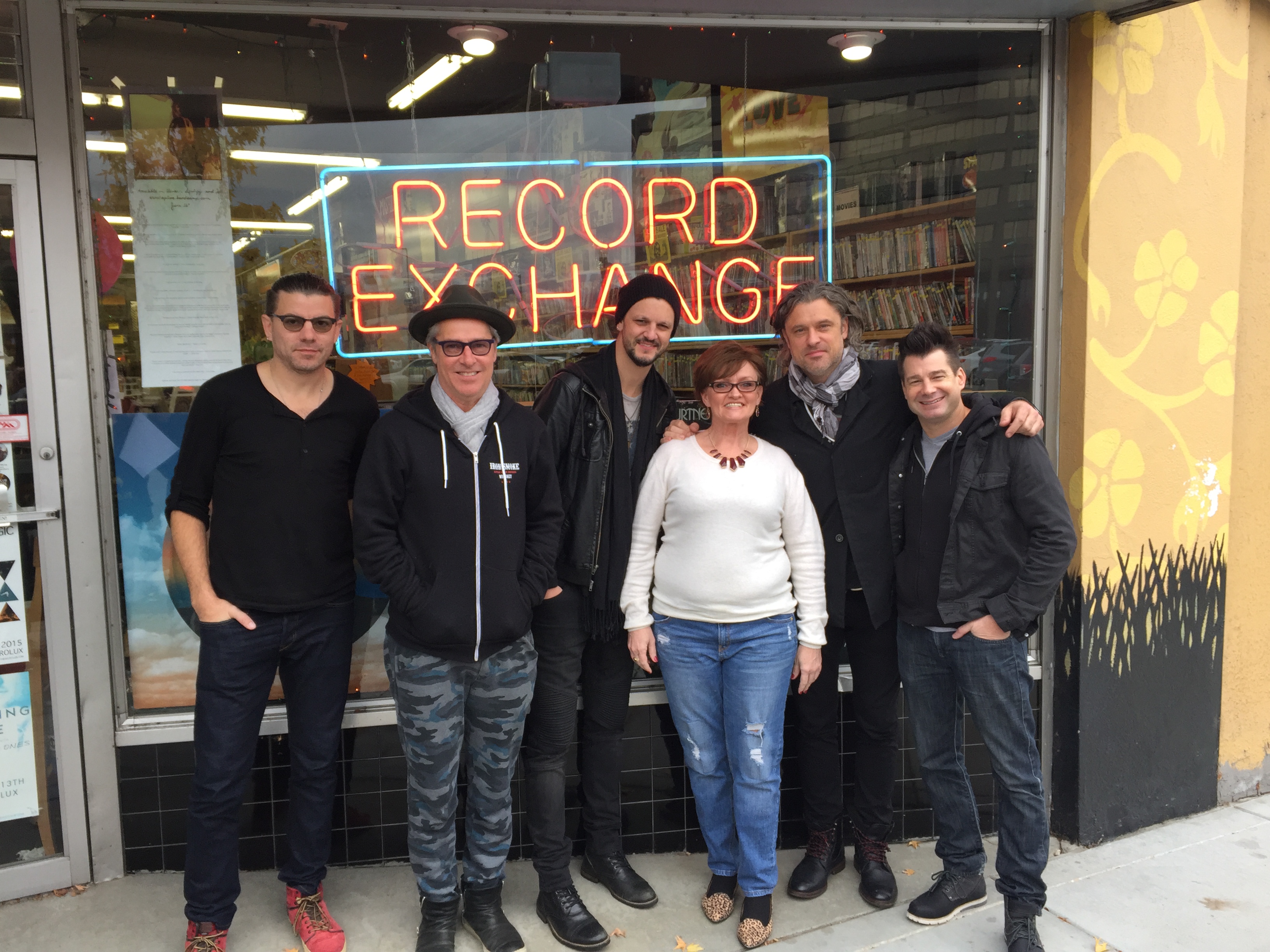 Music Shopping With Collective Soul at The Record Exchange