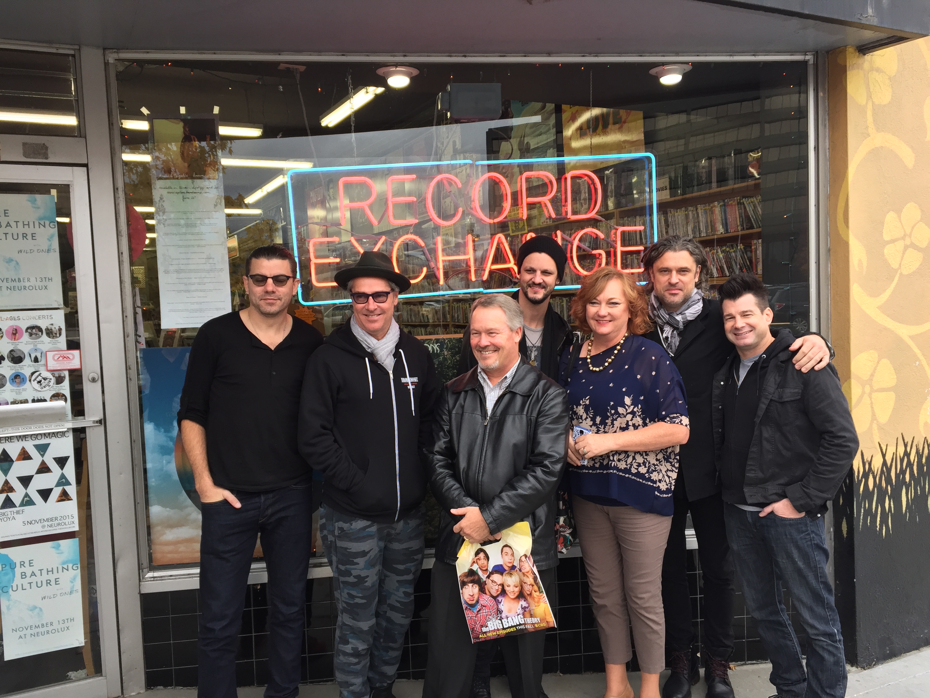 Music Shopping With Collective Soul at The Record Exchange