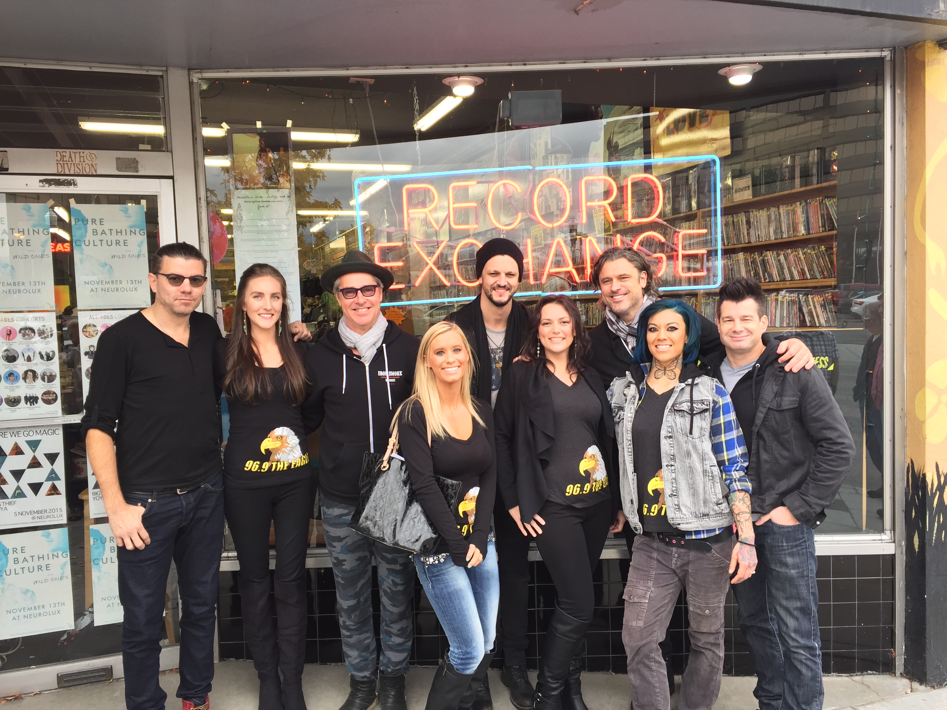 Music Shopping With Collective Soul at The Record Exchange