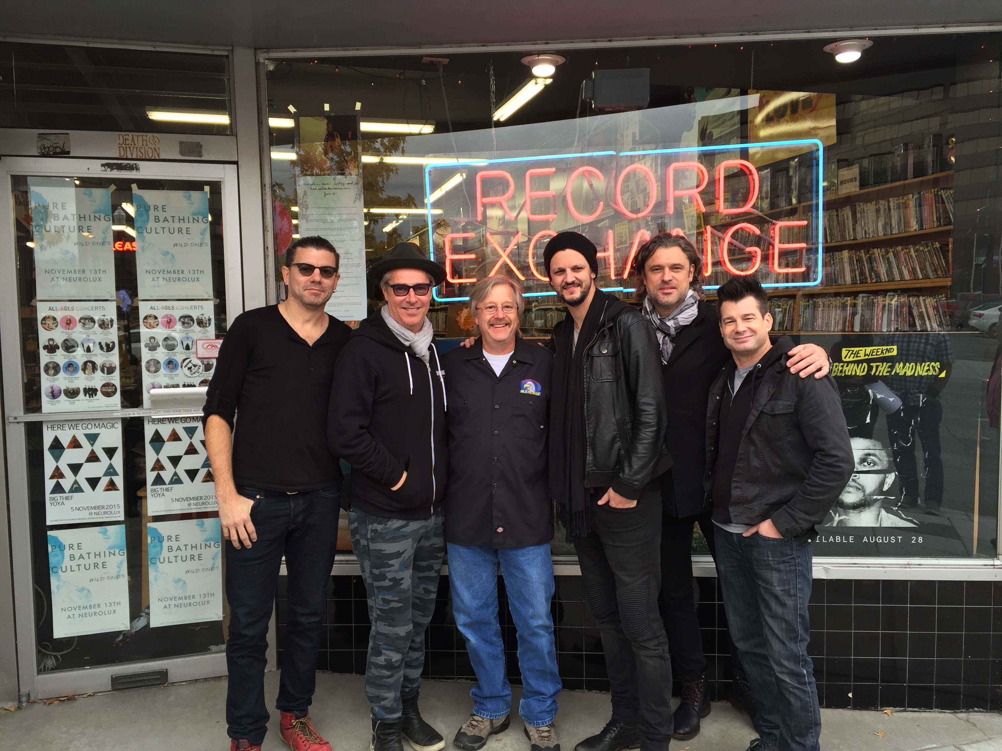 Music Shopping With Collective Soul at The Record Exchange