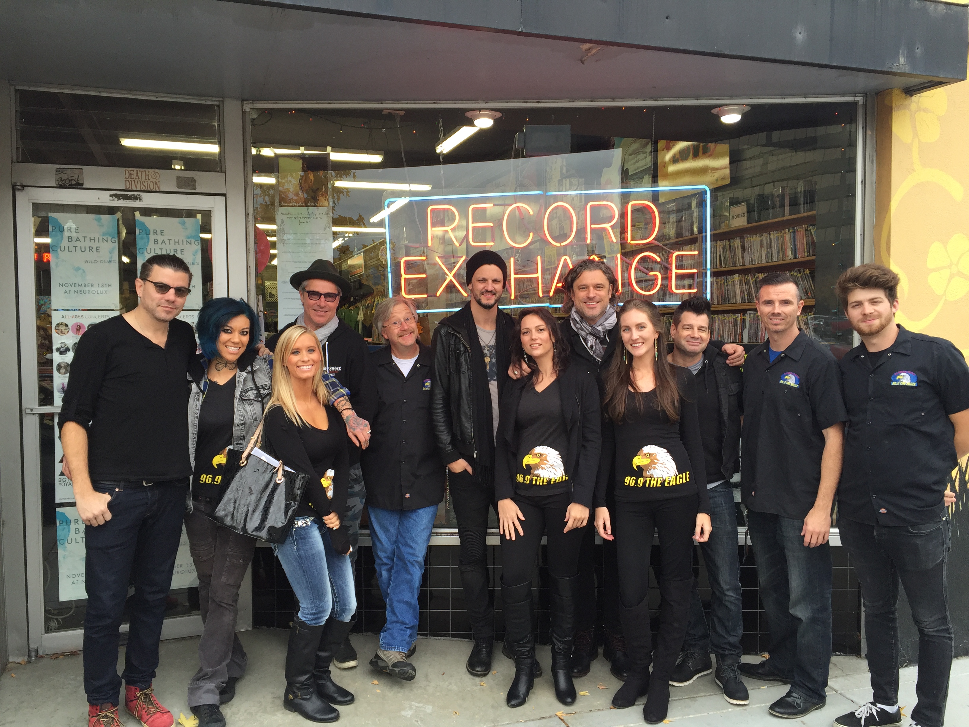 Music Shopping With Collective Soul at The Record Exchange