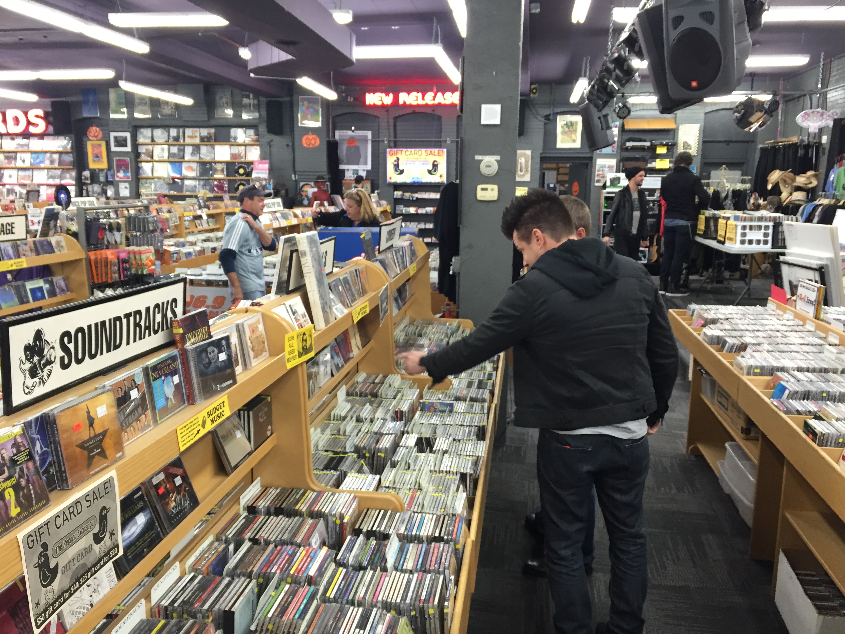 Music Shopping With Collective Soul at The Record Exchange