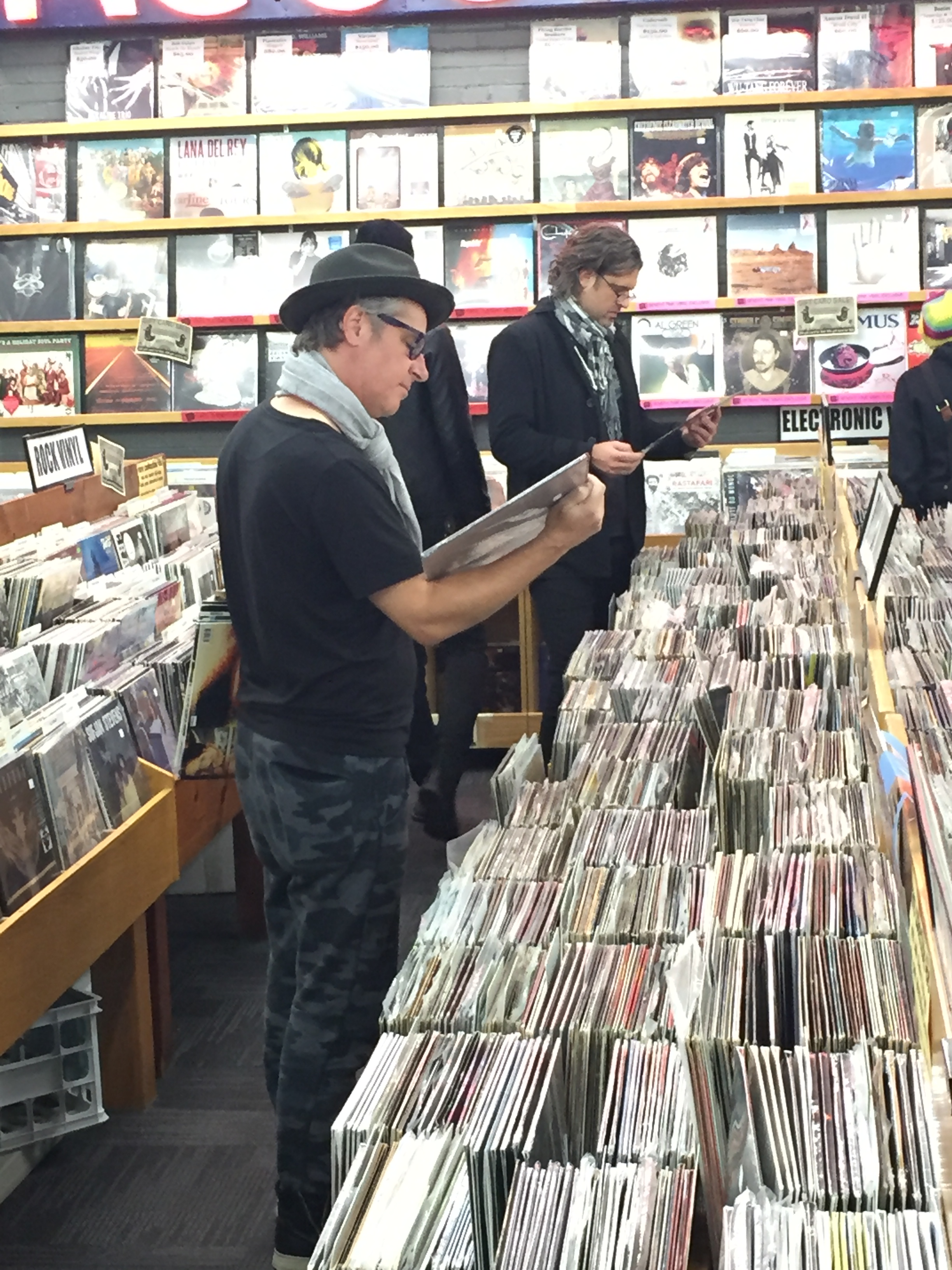 Music Shopping With Collective Soul at The Record Exchange