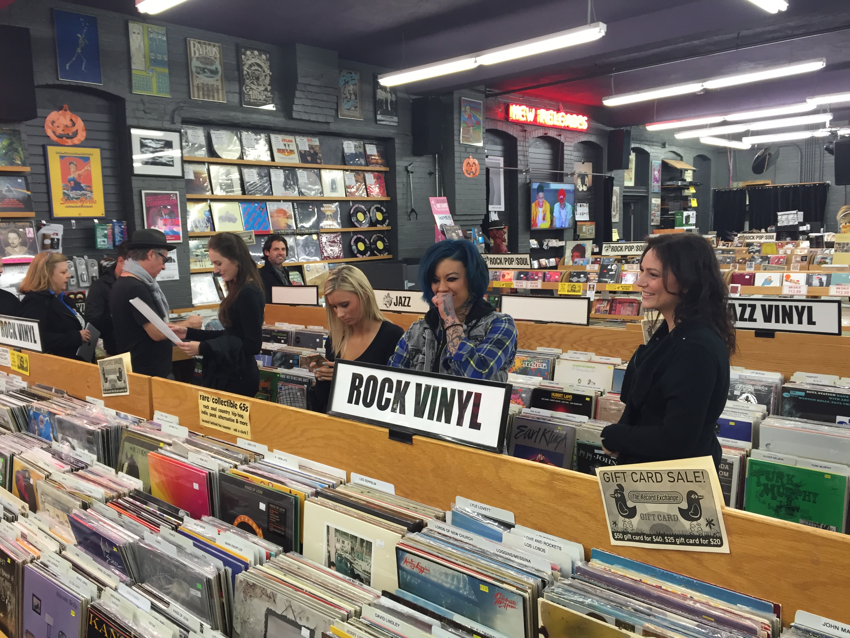 Music Shopping With Collective Soul at The Record Exchange