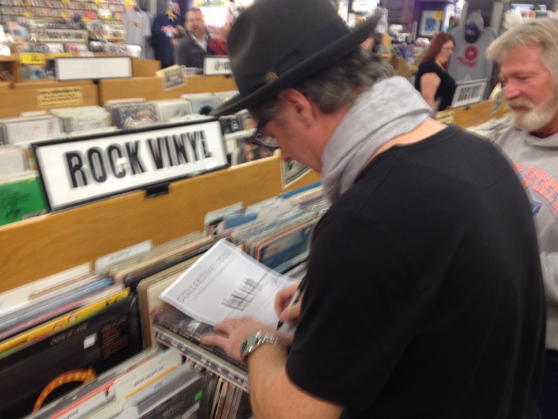 Music Shopping With Collective Soul at The Record Exchange