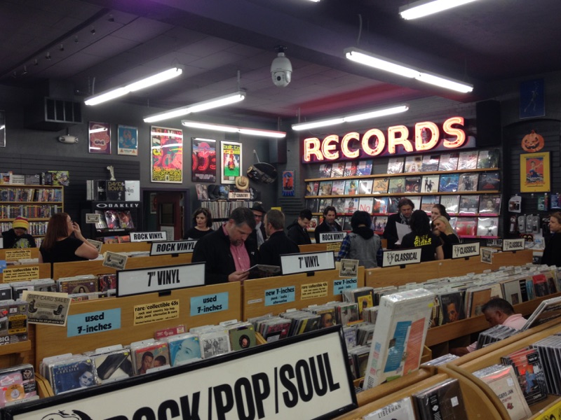 Music Shopping With Collective Soul at The Record Exchange